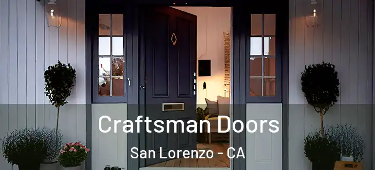  Craftsman Doors San Lorenzo - CA