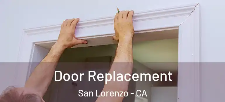  Door Replacement San Lorenzo - CA