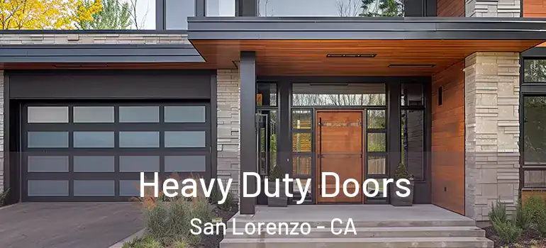 Heavy Duty Doors San Lorenzo - CA