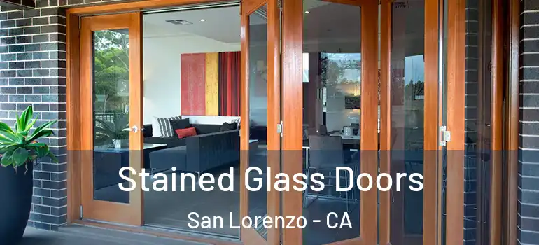  Stained Glass Doors San Lorenzo - CA